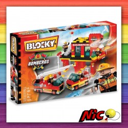 Blocky Bomberos 3 290 Piezas